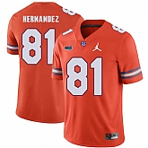 Florida Gators 81 Aaron Hernandez Orange College Football Jersey Dzhi,baseball caps,new era cap wholesale,wholesale hats